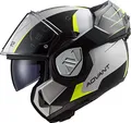 LS2, Klapphelm Motorrad ADVANT CODEX White Black, XS