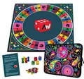 Alleswisser - Das Brettspiel mit App, interaktives Quiz-, Wissens- und Familienspiel für iOS und Android mit Tasche im Kunst & Kultur-Layout