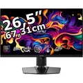 MSI Monitor MPG 271QRDE QD-OLED X50, 26,5 Zoll, WQHD 2560 x 1440 Pixel, 0,03 ms, 500 Hz, Gaming