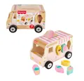 Mattel® Lernspielzeug Fisher-Price Zuckersüßer Holz-Eiswagen