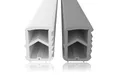Dikara Dichtungsband Stahlzargendichtung Höhe 16mm Breite 12mm Falz, Türdichtung, Antidehnungsfaden, TPE thermoplatisches Elastomer