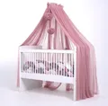 Baby Fancyroom Betthimmel Betthimmel aus 12 Meter Tüll aus 1. Klasse für Kinderbett Gitterbett, Himmel für Babybett Kinderbett