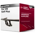 Anhängerkupplung abnehmbar für VW Golf Plus 12.2004-02.2009 neu