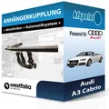 Für Audi A3 Cabrio 04.2008-02.2014 WESTFALIA Anhängerkupplung abnehmbar neu