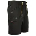 EIKO Zunft- und Arbeitskleidung Arbeitsshorts Zunftshort kurze Hose Arbeitshose Dachdeckerhose Zimmermannshose leichte Zunft-Short Variante für den Sommer schwarz 44
