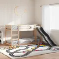 Etagenbett mit Rutsche und Leiter 90x190 cm Massivholz Kiefer