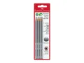 FABER-CASTELL GRIP 2001 - Bleistift - Grafit - 2B, B, H, HB (Packung mit 4)