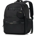Wickeltasche Baby  Rucksack mit Laptop Fach Windeltasche bequem