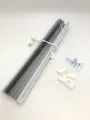 GARDINIA EASYFIX Thermo-Plissee Weiß 50x130cm, Bohrenfrei, Energiesparend