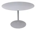 SalesFever Bistrotisch, rund Ø 110 cm - Weiß - 391365