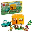LEGO Animal Crossing 77054 Gerds Wohnwagen & Gärtnerei Bausatz, Mehrfarbig