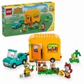 LEGO 77054 Animal Crossing Gerds Wohnwagen & Gärtnerei, 2 Minifiguren