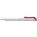 STAEDTLER 768N Lumocolor non-permanent omnichrom Trockenmarker wasserlöslich, 3,0mm, rot, 1 Stück (1er Pack)