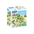 PLAYMOBIL® 71656 JUNIOR: Bauernhof-Abenteuer mit Traktor, Anhänger und