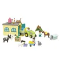 PLAYMOBIL 71656 1.2.3: Bauernhof-Abenteuer mit Traktor, Anhänger und tierischen
