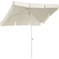 Schneider Balkonschirm Ibiza 180 cm x 120 cm Natur mit Push-Up Mechanik