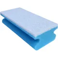 Vliesschwamm Sito Topfreiniger blau-weiß 15x7x4,5 cm, Reinigungsschwamm, vielseitig einsetzbar 5000076