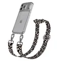 MagSafe Handyhülle mit Band für Apple iPhone 17 Pro Max Umhängekette Leo -Silber