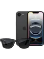 iPhone 16e 128 GB Schwarz + Ray-Ban Meta Wayfarer Matte Black / Grey