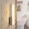 Wandleuchte Lucande, Julie, Metallisch, für Badezimmer, Metall, Modern - 5.7 - 32