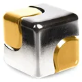 Bopster - Fidget Spinner Cube - Silver & Gold (3247361)