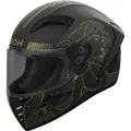 Airoh Connor Titan, Integralhelm - Matt Schwarz/Dunkelgrau/Gold - M