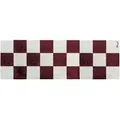 Mad about Mats Fußmatte kariert für innen, Indoor Türvorleger auch als Läufer erhältlich., Fußmatten Karo Design in verschiedenen Farben mit passenden Läufern rot 50 cm x 150 cm