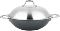 Carl Schmidt Sohn Wok "Altena", silber (silberfarben), Ø 32cm