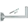 PremiumX 60cm Ø 60mm Wandhalter Stahl Winkel-Wand-Halterung für Satelliten-Schüssel SAT-Antenne 4-fach Verstrebung Schraubensatz