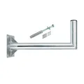 Wandhalter 60cm Mast 60mm Verstrebung SAT Wand Halterung Montage Schrauben Dübel