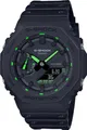 Casio GA-2100-1A3ER G-Shock Classic Analog Digital Herrenuhr Schwarz Grün