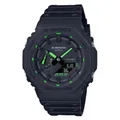 G-shock  Herrenuhr, wasserdicht, Schwarz, Leuchtzeiger, beleuchtetes Zifferblatt