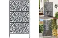 Sichtschutz Anthrazit 100x50x180 Cm Aus Stahl Paravent