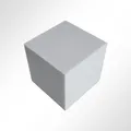 Basotect® G+ Absorber 20x20x20cm hellgrau  - Akustikschaum Plattenabsorber zur..