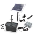 esotec Solar Teichfilter-Set Profi 6/230 LED Akku Teich-Filterpumpe 100950