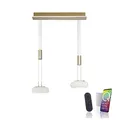 Paul Neuhaus LED Pendelleuchte aus Glas, Q Etienne Smart Home, CCT Lichttemperaturwechsel, höhenverstellbar, Fernbedienung…