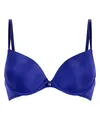 Hunkemöller Vorgeformter Bügel-BH Plunge - Clematis Blue - 85A