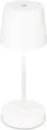 Briloner Boja LED Tischlampe kabellos IP44, Dimmbar, Touch, Kabellos, Spritzwasserschutz, weiß, Ø10,5 x 26 cm