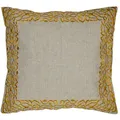 Handgefertigter Kissenbezug Frisia Gold 50x50cm - Boho Vintage Deko