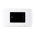 ZTE MF920 Mobile Wireless Router, 4G/LTE Hotspot Unlocked to All European SIM Cards, 150Mbit/s Download speeds, 2000mAh Battery - White