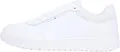 Tommy Hilfiger Herren Court Sneaker Lite Block zum Schnüren, Weiß (White), 44