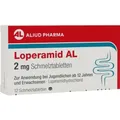 LOPERAMID AL 2 mg Schmelztabletten 12 St. PZN 15610187