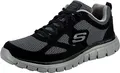Skechers Burns- Agoura Herren Turnschuhe, Black, 41.5 EU