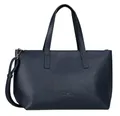 TOM TAILOR Marla Damen Shopper Umhängetasche Reißverschluss Mittelgroß Blau,34x12x21