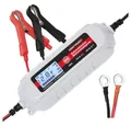 Dino KRAFTPAKET Automatikladegerät mit Batterietester & Memoryfunktion 136312 Autobatterie-Ladegerät (Akkutest, Auffrischen, Regenerieren, Ladeüberwachung)