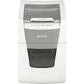 Leitz IQ Autofeed Small Office 100 Aktenvernichter weiß/grau Microschnitt, P-5