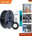 Starkes PLA+ Filament 1.75mm, 1KG in Schwarz - Für professionelle Druckprojekte