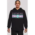 Kapuzenpullover F4NT4STIC "Disney Jasmine See The World", Herren, Gr. 3XL, schwarz, Obermaterial: 65% Baumwolle, 35% Polyester, slim fit, Pullover, Print