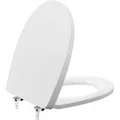 WC Sitz Absenkautomatik Soft Close oval weiß Easy Fix Toilettendeckel
