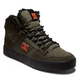 DC Shoes Herren Pure High-top Sneaker, Dusty Olive Orange, 42 EU